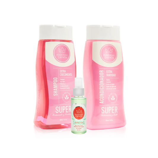 Kit Capilar By Mariana Zapata – Crecimiento, suavidad y brillo con aroma irresistible