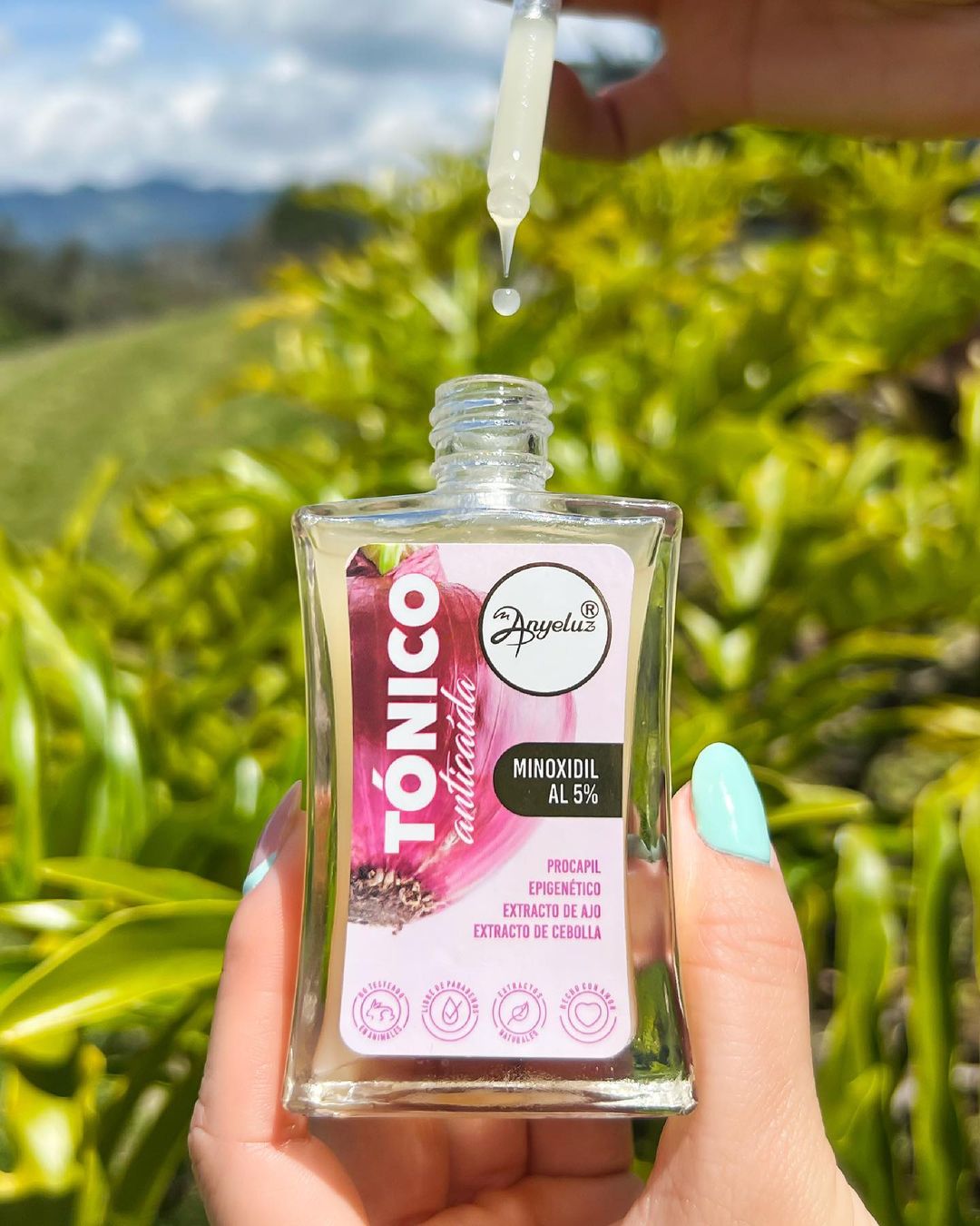 Tónico Capilar Anticaída y Anticaspa Anyeluz - MercadoGlam