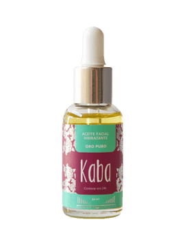 Aceite Facial Oro 24k Kaba
