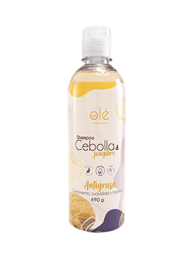 Shampoo de Cebolla, Jengibre y Apio Olé Capilar