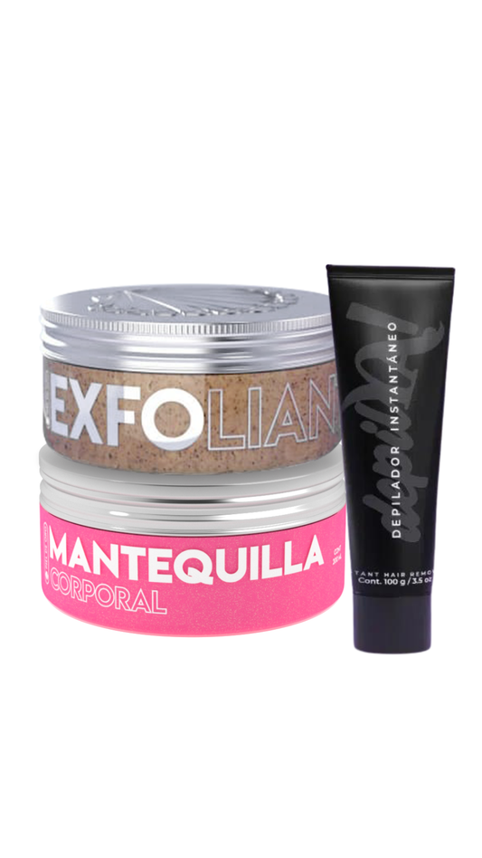 Kit Depilacion Perfecta – Exfoliación, Depilación y Hidratación Profunda