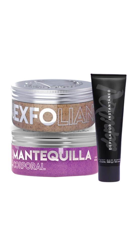 Kit Depilacion Perfecta – Exfoliación, Depilación y Hidratación Profunda