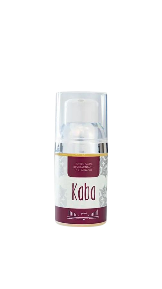 Tónico Facial Despigmentante e Iluminador Kaba