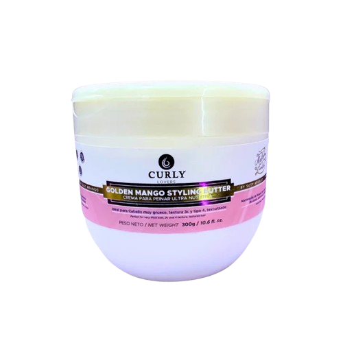 Mascarilla tipo Mantequilla para cabello rizado