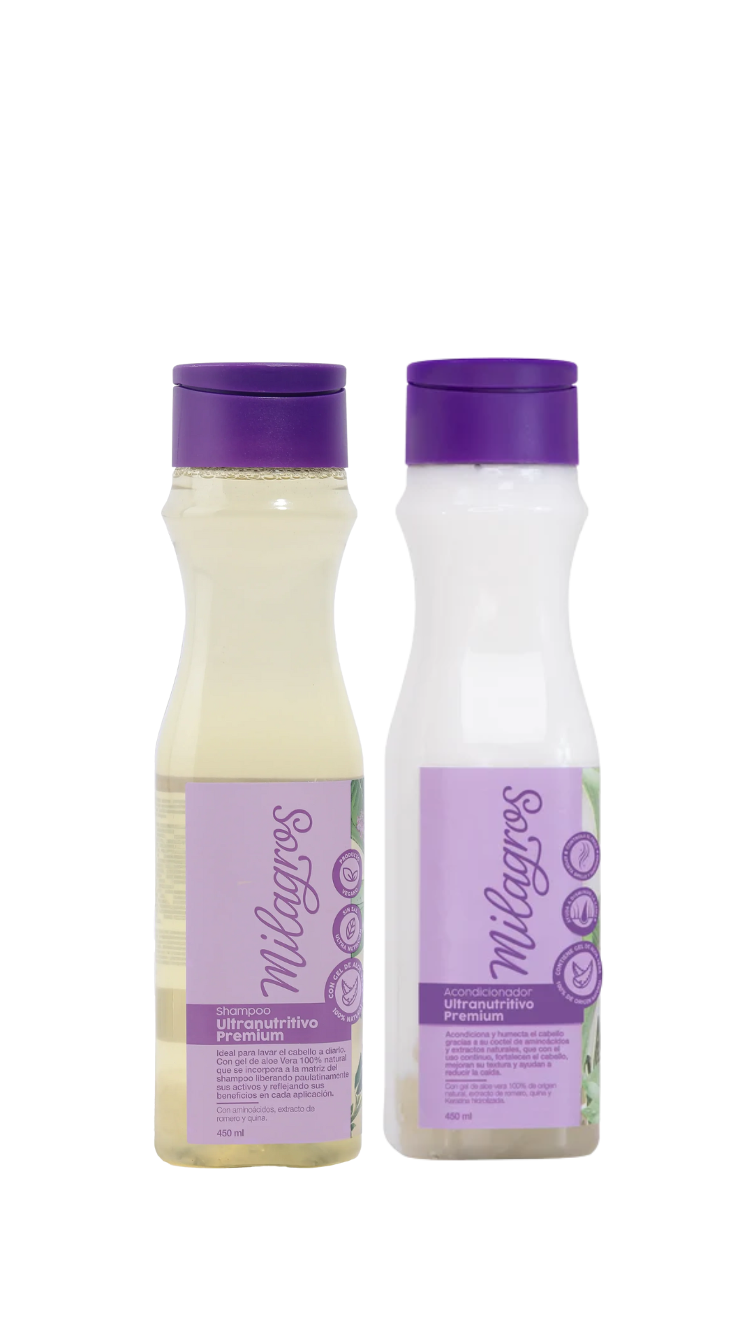 Shampoo y Acondicionador Ultranutritivo Capilar de uso diario