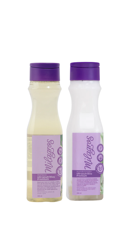 Shampoo y Acondicionador Ultranutritivo Capilar de uso diario