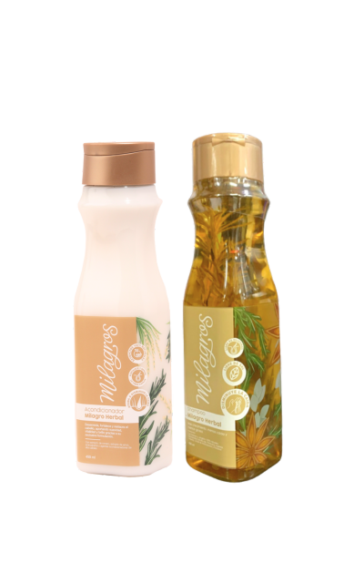 Shampoo de Romero, Acondicionador de Romero para crecimiento de cabello