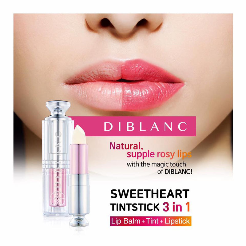 Korean Lip Balm 3 en 1 Diblanc