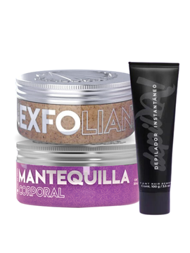 Kit Depilacion Perfecta – Exfoliación, Depilación y Hidratación Profunda