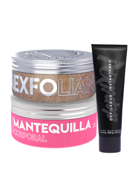 Kit Depilacion Perfecta – Exfoliación, Depilación y Hidratación Profunda