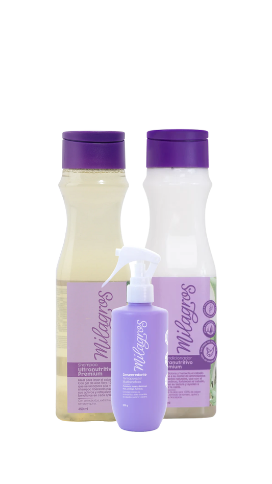 Kit Ultranutritivo Premium Milagros Cabello