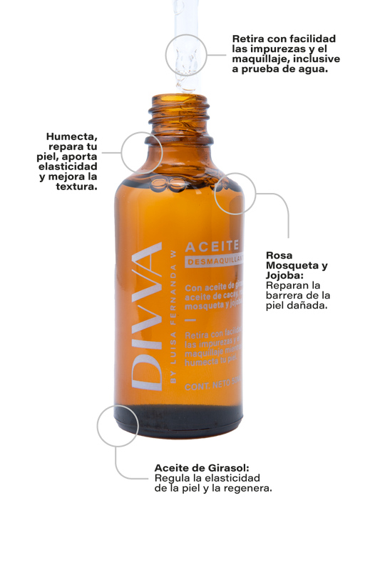 Aceite Desmaquillante Divva - MercadoGlam