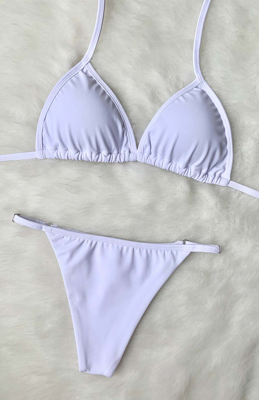 Bikini Tipo Tanga color Blanco