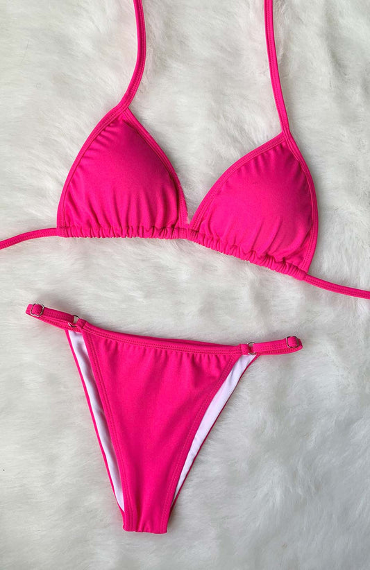 Bikini Tipo Tanga color Rosado