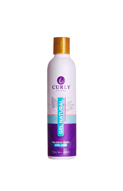 Gel natural para cabello grueso Curly Lovers - MercadoGlam