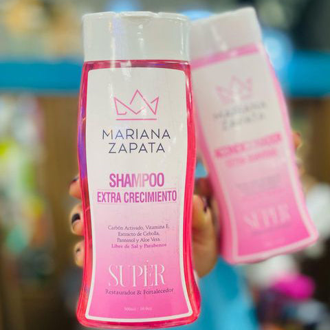 Shampoo Extra Crecimiento Mariana Zapata - MercadoGlam