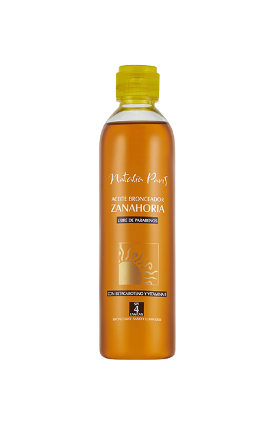 Aceite Bronceador De Zanahoria Natalia Paris - MercadoGlam